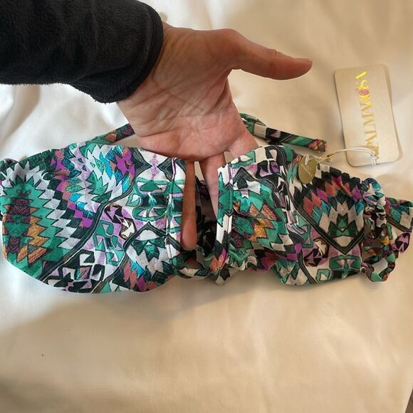 PALMAROSA BIKINI TOP.   NEW WITH TAGS - Picture 3 of 9